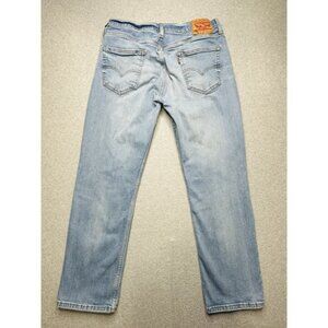 Levi's 514 Jeans Adult 33x30 (32x27) Blue Denim Straight Stretch Normcore Mens